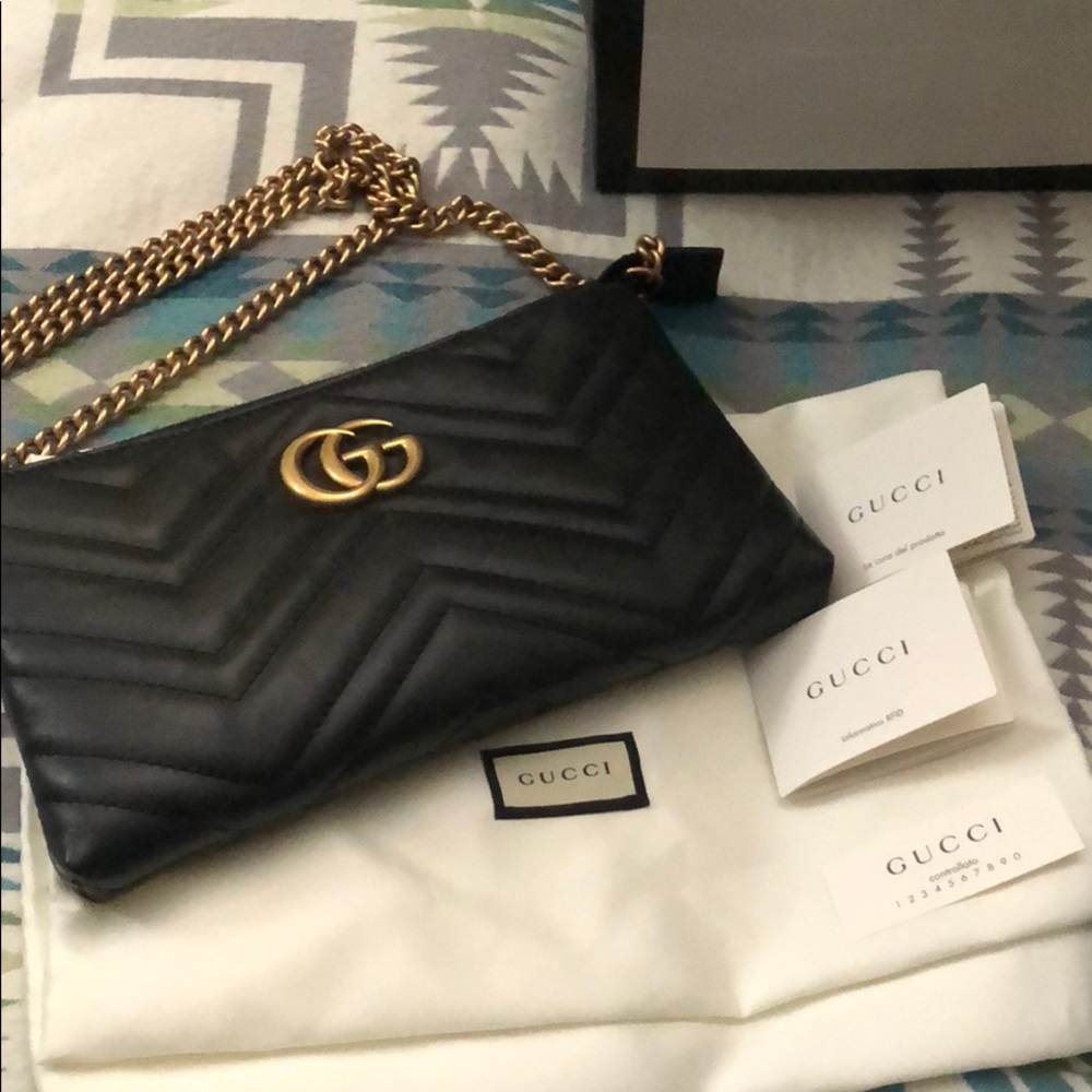 Gucci WOC black like new 🖤🖤🖤